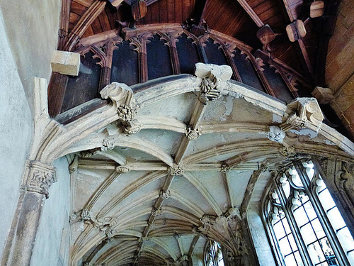 cloisters, christ church cathedral, oxford