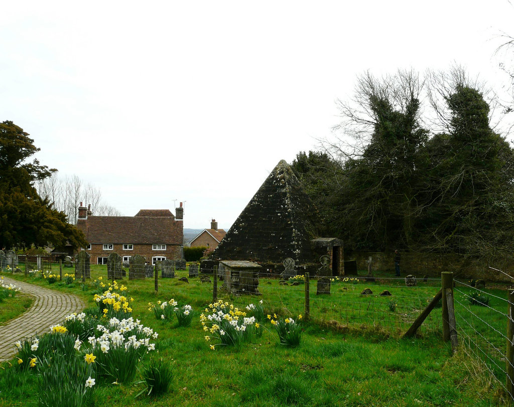 8. Pyramid In Cemetery