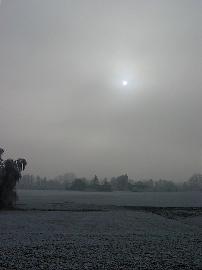 aufziehender Nebel