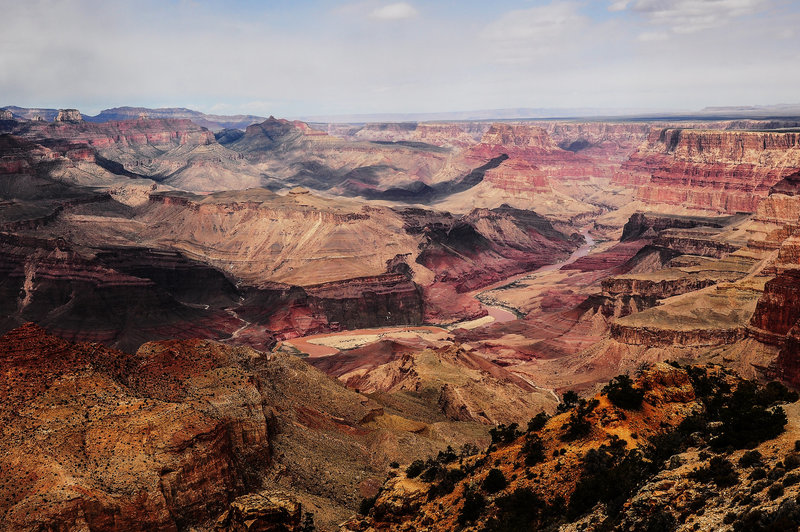 Grand Canyon - wenn der Dunst weggepixelt wird ...