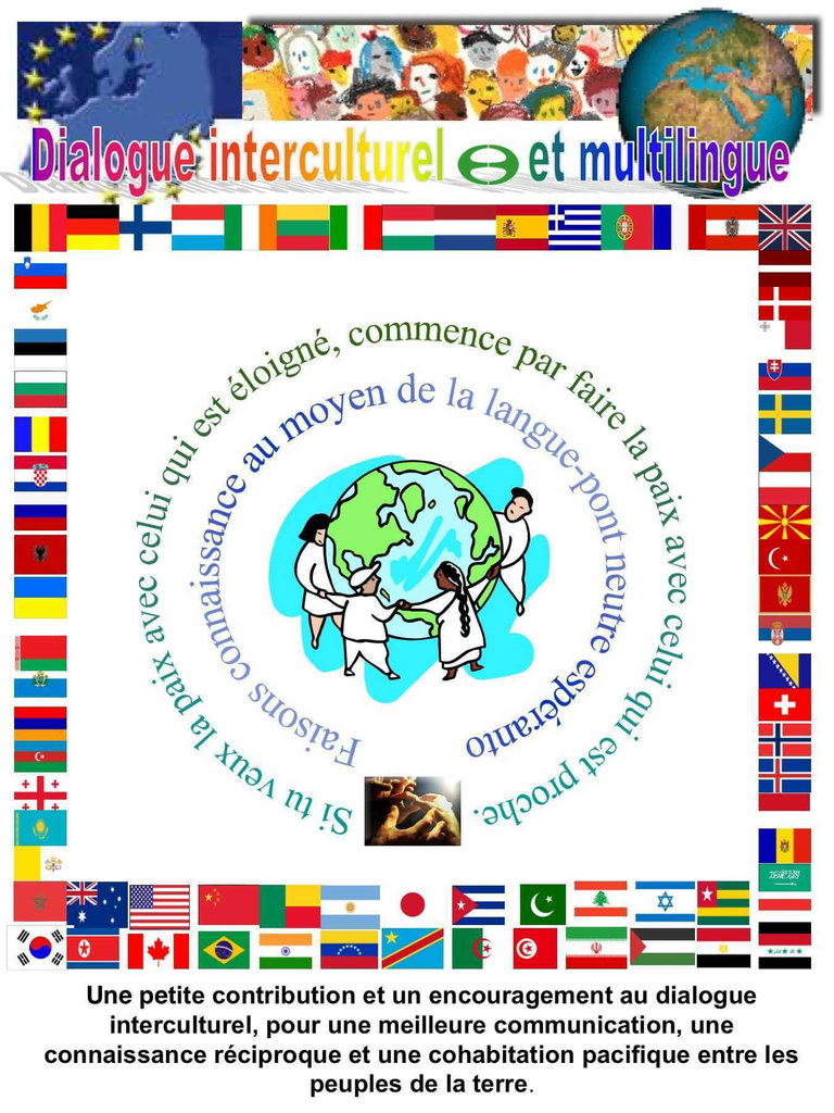 Interkultura kaj multlingva dialogo - en franca lingvo