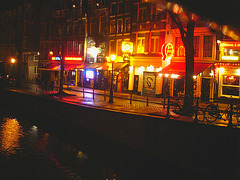 Rock planet at night / Vie nocturne et chaude - Amsterdam / 11 novembre 2007.