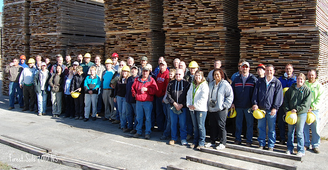 Group Photo at Begley Lumber Company