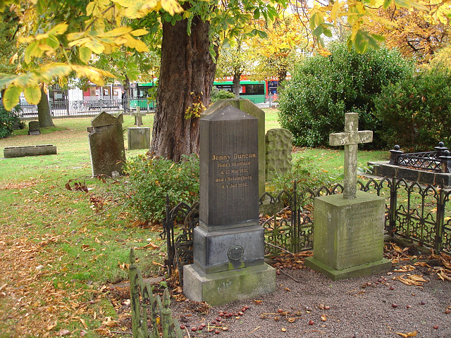 Helsingborg cemetery - Cimetière de Helsingborg-  Suède / Sweden - Jenny Duncan / 22 octobre 2008