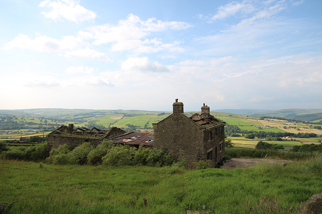 Derelict Farmhouse, Cross Hills, North Yorkshire