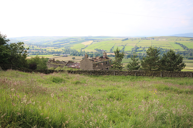 Derelict Farmhouse, Cross Hills, North Yorkshire