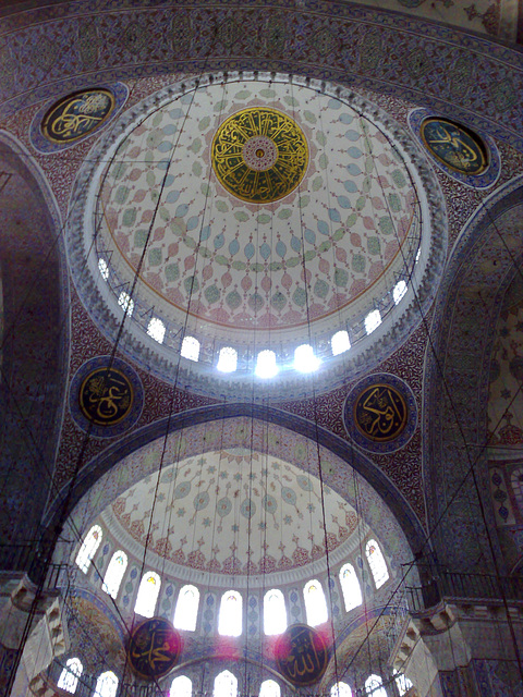 Estambul. Interior de Mezquita.