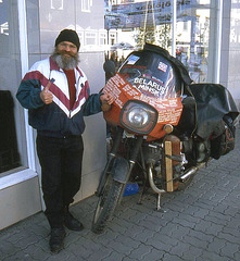 Motorcyclist from Minsk