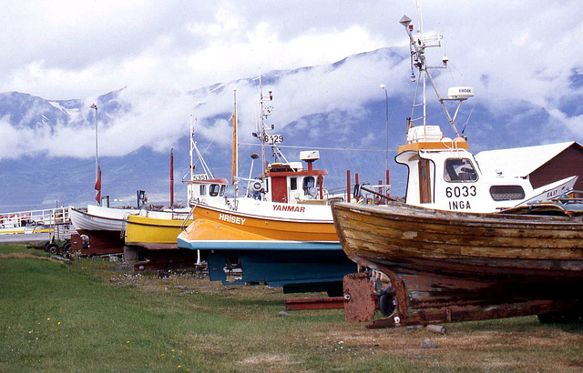 Fishing Boats at Hrisey