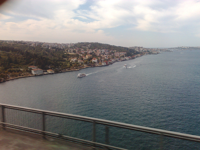 Estambul. Desde el puente intercontinental.