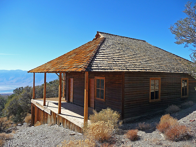 Salt Tram Summit Control Station Tenders Cabin (1860)