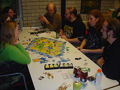 Poly-Catan met zijn achten (met Vissers)