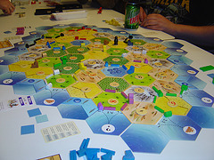 Poly-Catan met zijn achten (met Vissers)