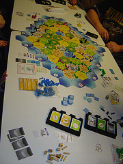 Poly-Catan met zijn achten (met Vissers)