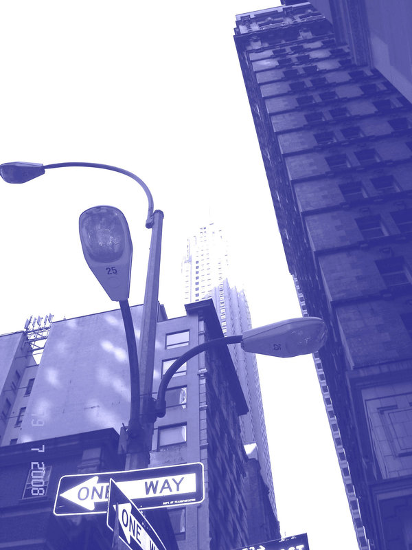 One way 25- NYC- Photofiltre.19-07-2008...