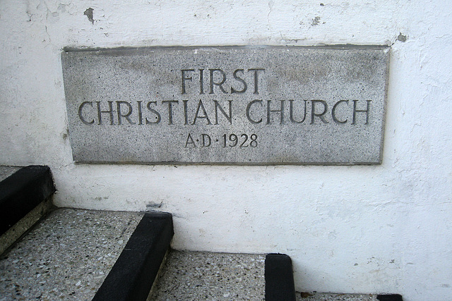 First Christian Church (1541)