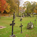 Cimetière de Helsingborg- Helsingborg cemetery - Sweden / Suède - Croix et monuments- Crosses and gravestones / 22 octobre 2008