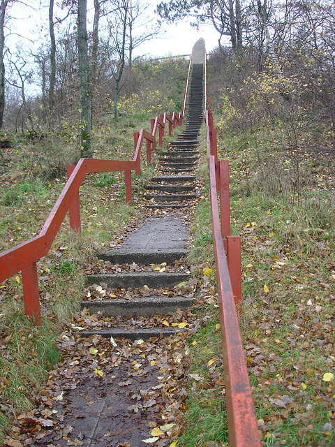 Treppe zum Blåbjerg