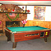 Killington Pico Motor Inn / Pool game table - Table de billard / Killington, Vermont. USA.  August 7th 2008.