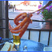 Greek octopus snack - Pieuvre à la grecque - Toronto. Canada. 1er Juillet 2007.