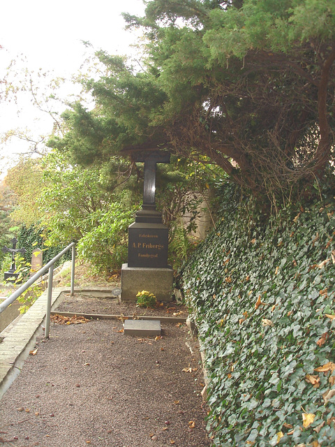 Helsingborg cemetery- Sweden - A.P. Friberg family / 22 octobre 2008.