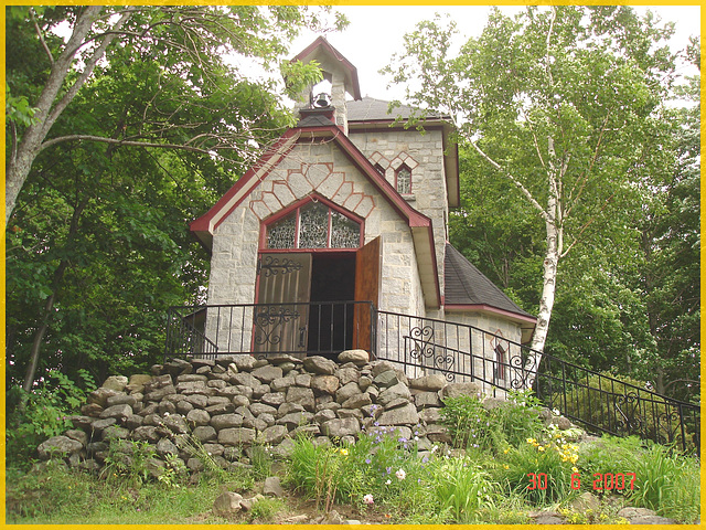 Abbaye / Abbey - St-Benoit du Lac - Québec- CANADA - La Tour St-Benoit /  30-06-2007