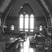 Abbaye de St-Benoit-du-lac au Québec - 7 février 2009 -  B & W