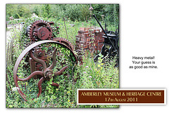 Heavy metal machinery - Amberley Museum - 17.8.2011