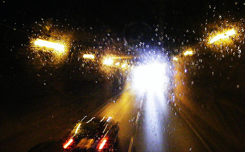Under the gyratory
