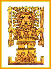 Le dieu Viracocha, Pérou