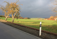 einmal lächelt die Sonne