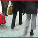 Bottes à talons aiguilles et jambe tremblante - Stiletto Boots and trembling leg -  Pet Montreal airport  / 18 octobre 2008.