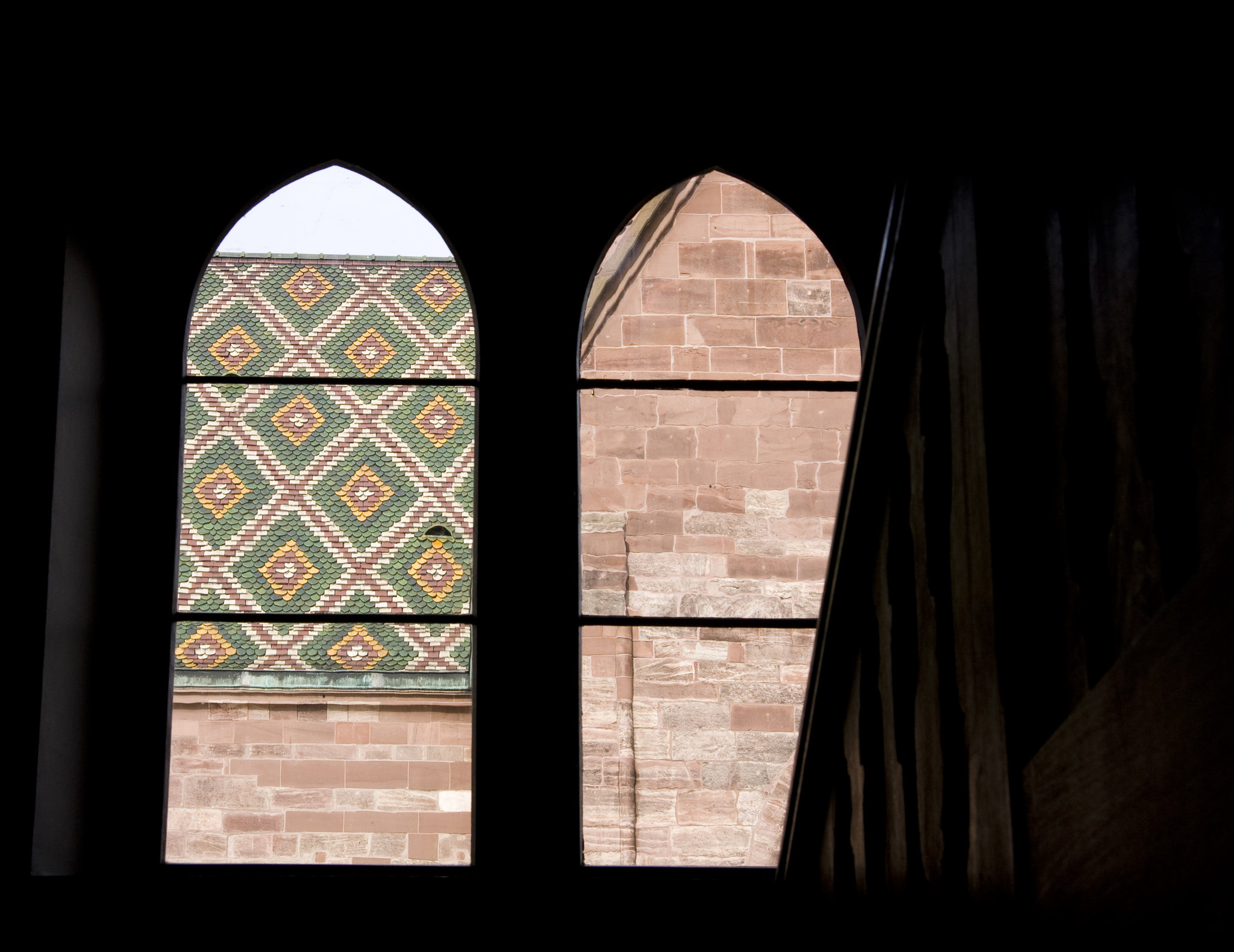 Münster Basel - Blick aus dem Münstersaal