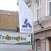 Navet sur drapeau / Frutkservice & Navet scenery  -  Helsingborg / Sweden - Suède.   22 octobre 2008