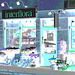 Boutique de fleurs Interflora / Interflora store  -  Helsingborg / Suède - Sweden.  22 octobre 2008 -  Négatif postérisé