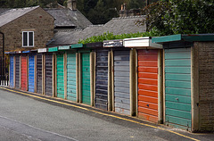 Beach huts