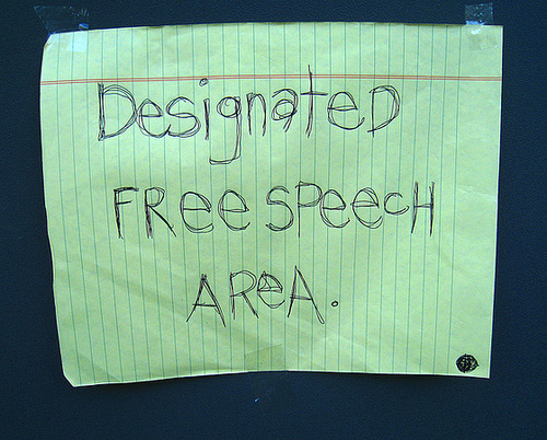 Designated Free Speech Area (3323)