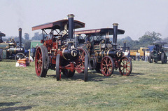 A Pair of Garrett Traction Engines