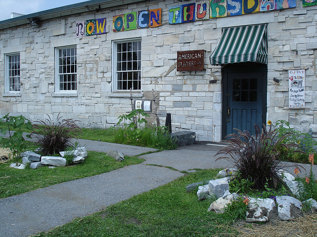 American Flatbread restaurant.