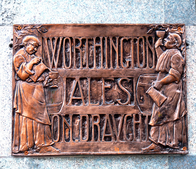 'Worthington Ales on Draught'