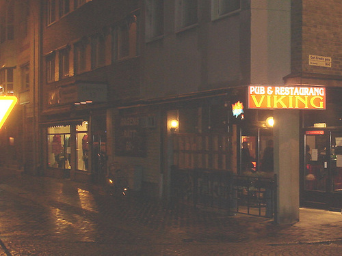 Pub & restaurang Viking  /   Helsingborg - Suède / Sweden.  22 octobre 2008