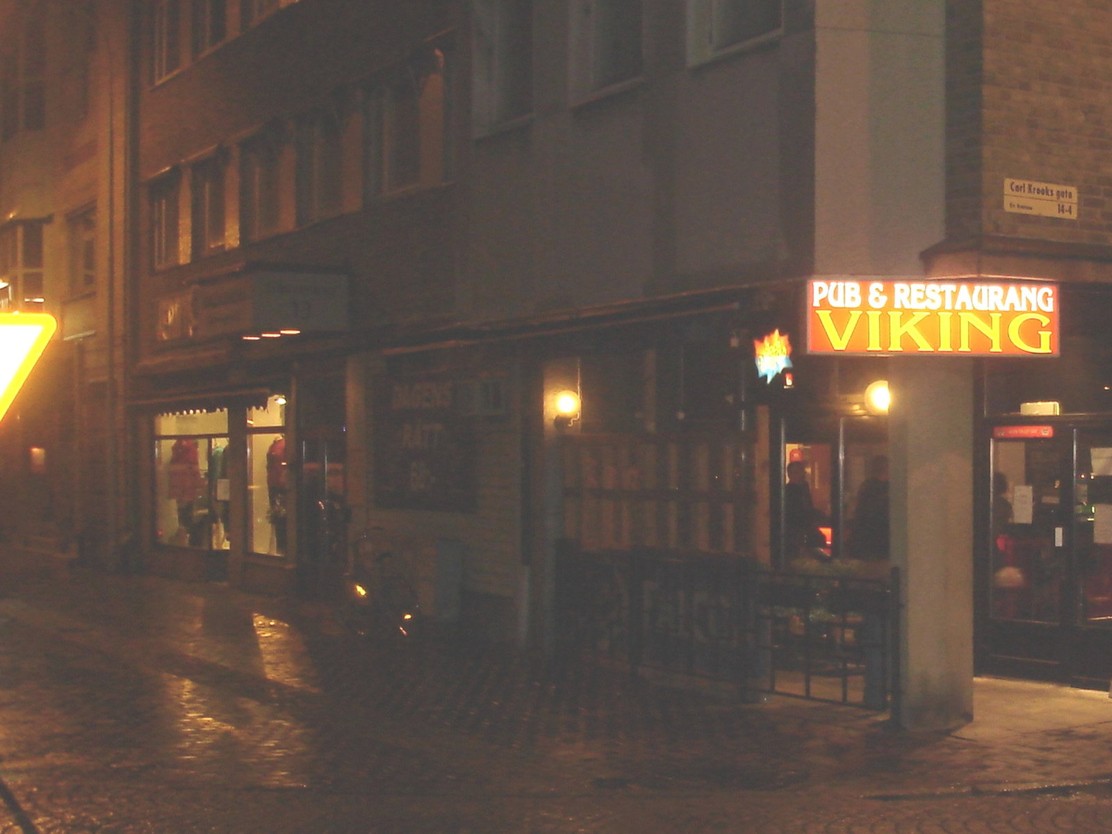 Pub & restaurang Viking  /   Helsingborg - Suède / Sweden.  22 octobre 2008