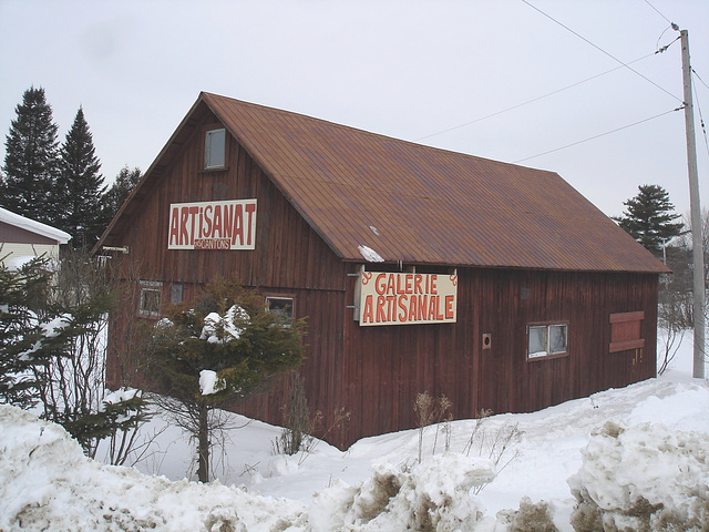 Artisanat des cantons - Austin. Québec -  Canada - 7 février 2009  - No flash option - Sans flash