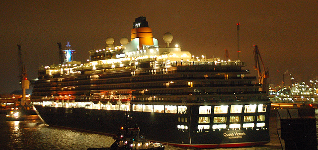 Queen Victoria in Hamburg 2007