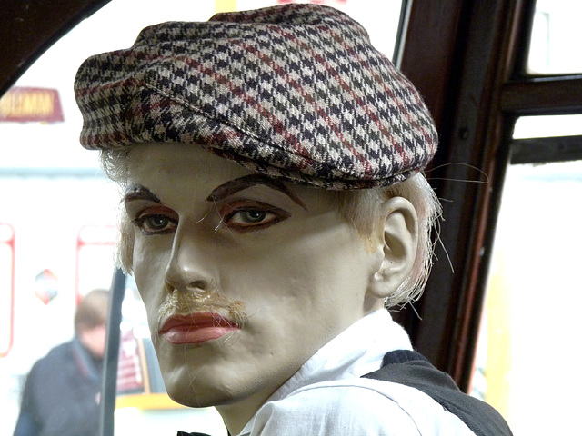 Model Bus Driver- Nice Moustache!