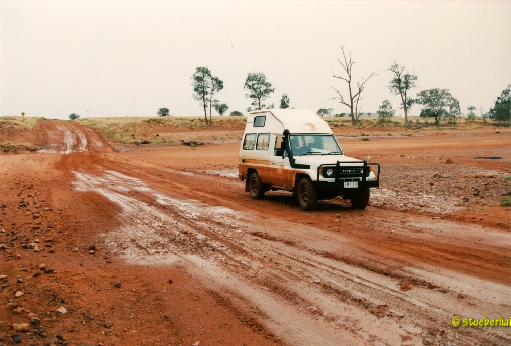 Ausgetrocknetes Bett des Palmer River