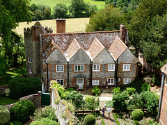 The Dower House from the Great Tower