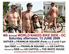 4th Annual World Naked Bike Ride / DC - Saturday, 13 June 2009 Flyer