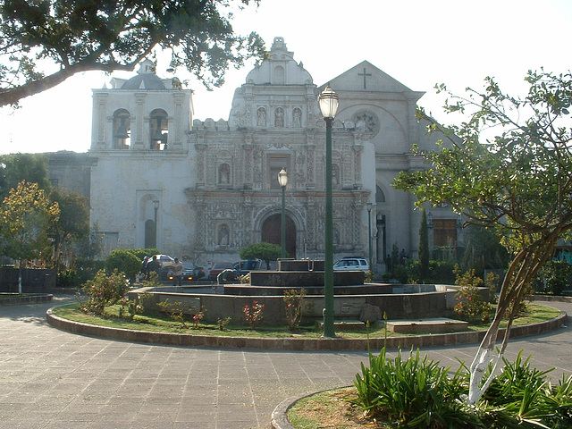 La catedral de Quetzaltenango