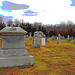 Immaculate heart of Mary cemetery - Churubusco. NY. USA.  March  29th 2009 - Gagnier et Nichols.   Postérisée